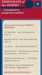Mobile Screenshot of desertdemocrats.org